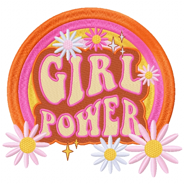 7298 SAYINGS : Girl Power Retro